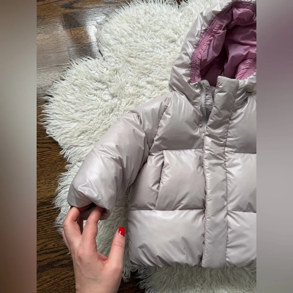 Kids LavenderPuffer Jacket